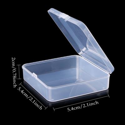 China Eco-friendly Cheap Rectangle Plastic Storage Box Organizer Jewelry Box Storage Container with Adjustable Dividers 15 Grids for sale