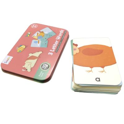 China OEM Smart Custom Kids Educational Alphabet Fruits Kids Educational Flash Cards With For Kids for sale