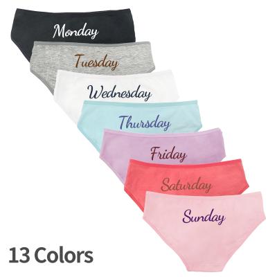 China Custom Printed Underwear Hot Ladies Style Panties Breathable Cotton Girl For Women Plus Size Panties for sale