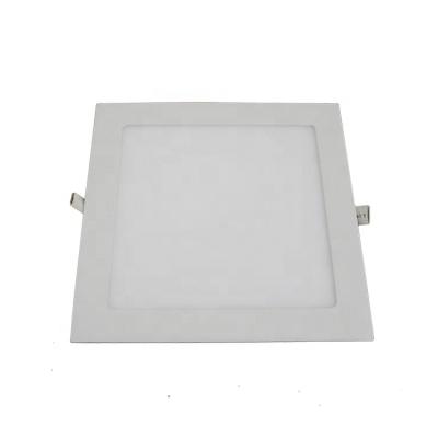 China Painel Square 18w Luminaria LED Light Fixture Embutir Redonda Quadrada 3000K 6500K Office Brazil Market Plafon for sale