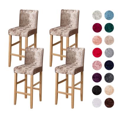 China Durable Hot Selling Solid Chair Covers Wedding Decoration Seat Covers For Chairs Stretch Spandex Chair Covers for sale