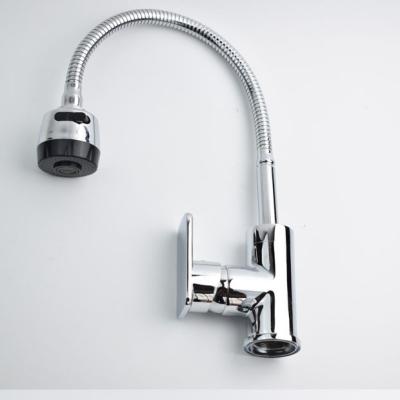 China Hot And Cold Modern Rotate Mixer Chrome Chrome Sink Brass Pull Down Faucet With Filtered Water Taps CHROME Hose Bend Kitchen Faucet for sale