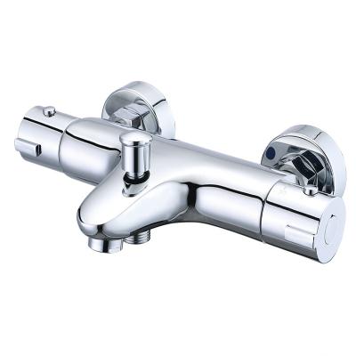 China Without Smart Thermostatic Faucet Hotel Thermostatic Faucet Slide Bar FLK Home Shower Faucet for sale