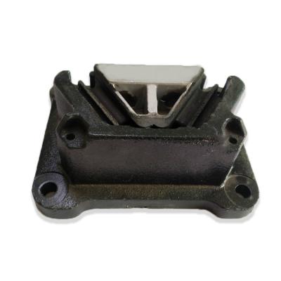 China Good sealing performance and long service life Genuine Auto Parts Car universal Front Rubber Engine Mount For SINOTRUK howo STR dongfeng Jiefang for sale