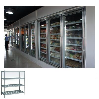 China Hotels walk in cold storage display rooms for beverages, diary products in supermarket for sale