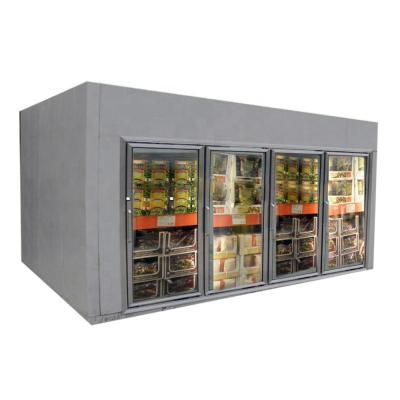 China Glass Container Door Freezer Room For Ice Cream Deployment for sale