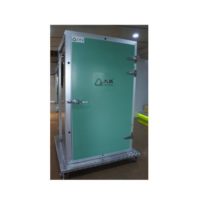 China Hotels PU Insulated Cold Room Door Convex Door For Walk In Freezer And Walk In Fridge for sale