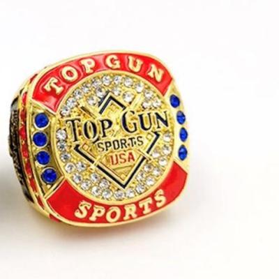 China Classic Youth Football Rings Awards Custom Baseball Championship Rings for sale