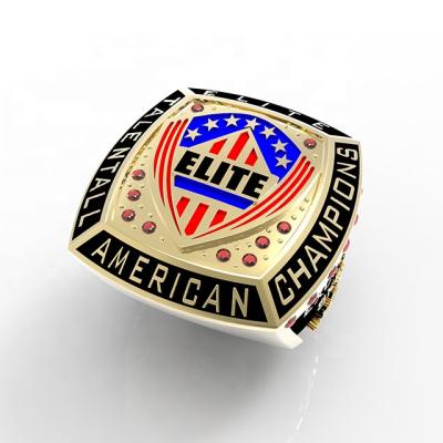 China Custom Baseball Casual / Sports Baseball Youth Championship Rings for sale