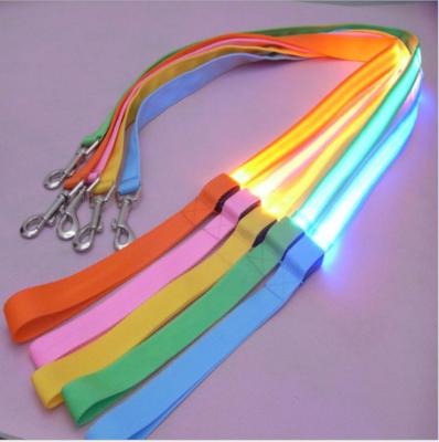 Китай Promotion Retractable Led Pet Dog Harness dog Leash and Collar Set With Led Light продается