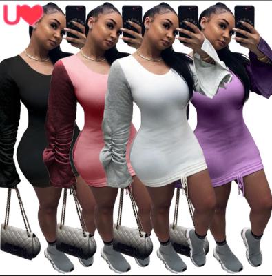 China Oversized women plus size dress lady *LO-20072208 2020 casual new arrivals dresses plus size girls dresses for sale