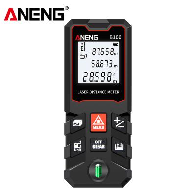 China ANENG B40/B60/B80/B100 Digital Laser Distance Meter Range Finder Distance Area Volume Multimeter Test Tool Measurement Device 109*49*25mm for sale