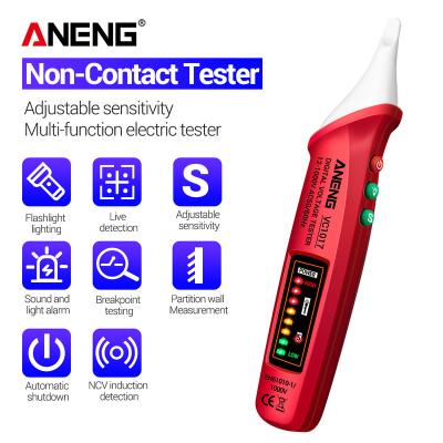 China ANENG VC1017 Digital AC Voltage Meter Multimeter Auto Voltmeter Pen 12-1000V NCV Auto Voltmeter Sensor Buzzer Detector Tool ANENG VC1017 Voltage Tester for sale