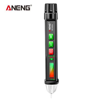 China ANENG VC1015 AC Voltage Detector Tester Pen Style Electric Indicator LED Voltage Meter 12V-1000v Non-contact Vape Meter Pen 20cm x 5cm x 4cm for sale