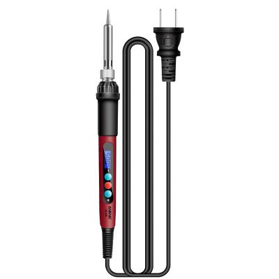 China Home Use ANENG SL103 Digital Electric Soldering Iron US/EU Plug Temperature Display Adjustable Welding Tool Portable Electrocautery for sale