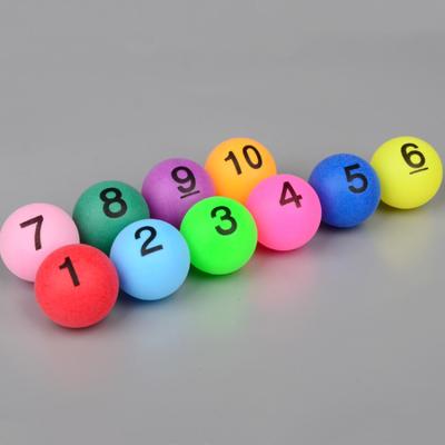 China Toy Outdoor Promotional Indoor Children Adult Games Toys Bingo Ball Diy Drawing Lottery Machine Game Number Lottery Ball for sale