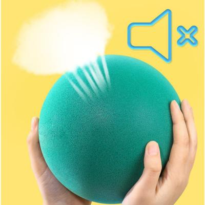 China Soft Elastic Release Fun Kids Toys Flat Silent Ball Soft Kick Catch Baby Play Ball Toy Playground Kid Games Kicking Balls for sale