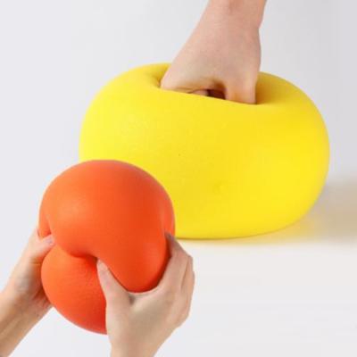 China Eco-Friendly Elastic Washable Hydrophilic Interactive Toy Soft PU Polyurethane Polyurethane Release Patting Mute Ball Soft Silent Mute Ball for sale