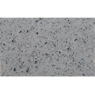 China Hard White Sparkle Mirror Galaxy Crystal Series Artificial Quartz Stone Tile Slab Outdoor Countertops for sale