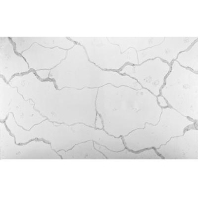 China Hard Made In China Decorative Artificial Quartz Stone Statuary White Quartz Slabs for sale