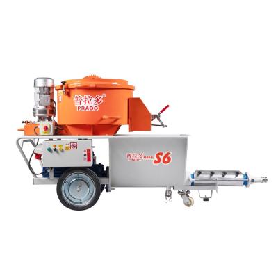 China Building Material Shops PTS6P Plastering Machine for sale