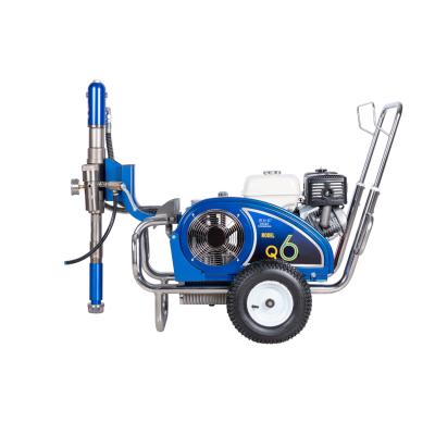 China Paint Spray Gun PTQ6 Blue Gasoline Airless Paint Sprayer for sale