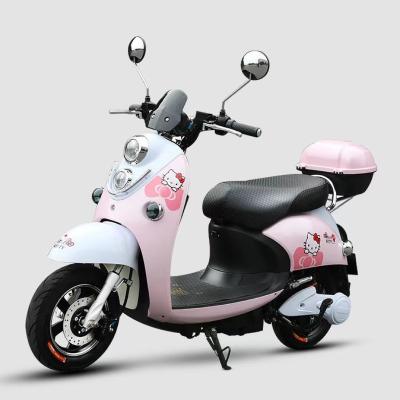 China 1200W/1500W 60v fashionable comfortable small electric motorcycle for men and women for sale