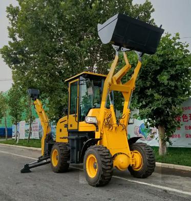 China Cheap Construction Hotels Mini Loader Used Equipment Backhoe Loader For Sale With Backhoe for sale