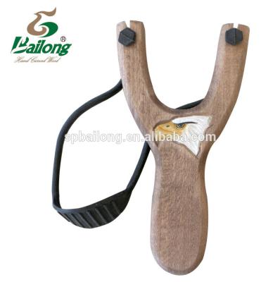 China All World Factory Price Outdoor Shooting Kids Toys Wooden Slingshot Catapult for sale