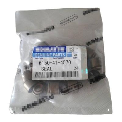 China Hotels W450-3 bulldozer 6150-41-4570 oil seal 6D125 engine spare parts for Japan brand excavator for sale