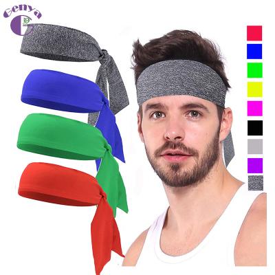 China Wholesale Fashion GENYA Sports Headscarf Outdoor Sports Basketball Motion Bandage Antiperspirant Type for sale