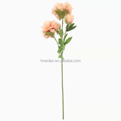 China EN071 Home Decoration Artificial Flower Wedding/New Design Silk Peony Vintage Popular Products For Home Decoration for sale