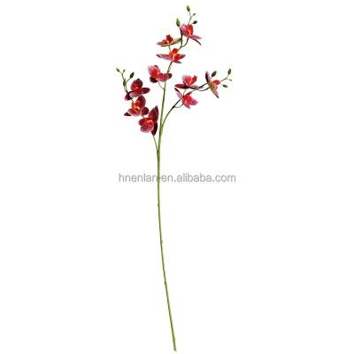 China decorative flowers & Customizable EN 118 ENLAN Moth Orchid Butterfly Orchid Real Touch Garlands Artificial Flower For Home Decoration for sale