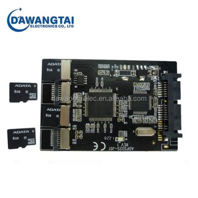 China Mini SD Card to Micro SATA Adapter Card 1.8