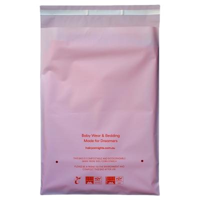 China shoes & Degradable Self-adhesive Self-adhesive Clothing Bags Customizable Printing Clothing Packing Bags Express Logistics Compostable Packaging Bags for sale