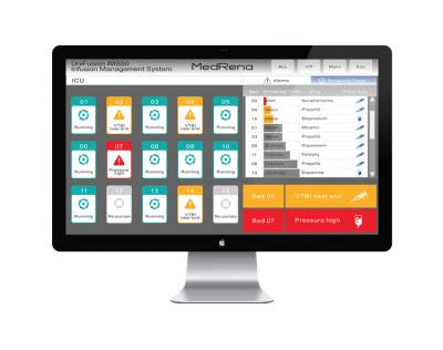 China Single Grand Central Station software infusion status data collection for sale