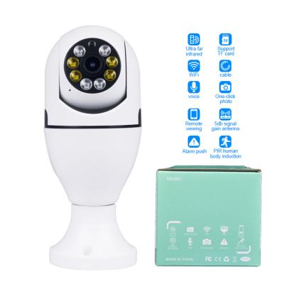 China Factory best price 720P wifi night vision cctv wireless bulb security camera wholesale smart bulb camera for sale