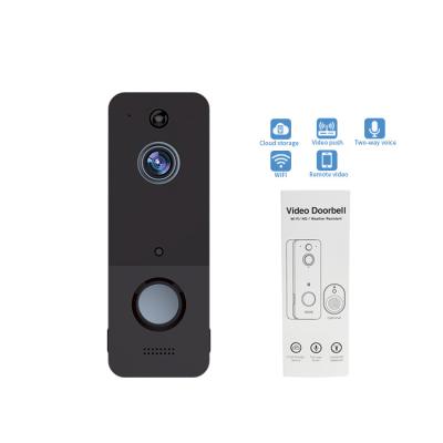 China U8 Video Intercom 720P HD Wifi Home Security Doorbell 2022 Battery Wifi Smart Video Doorbell Camera Two Way Audio Wireless Doorbell With Chime for sale