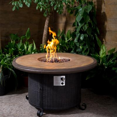 China For Outdoor Use The Only 42 Inch Round Propane Fire Pit Table for sale