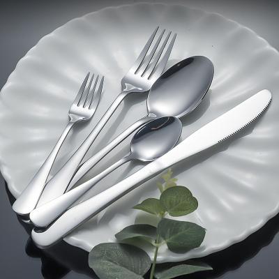 China CLASSIC 4 Piece Set 1010 Series Stainless Steel Dinnerware, High Quality Thickened Cutlery For Business Reception And Family Use for sale