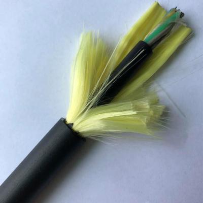 China Outdoor Wire 100M Span Fiber 96 Core Adss Optical Cable 24 Core 48 Single Mode Single Mode Duct Core Aerial SM G652d for sale