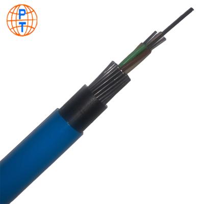 China Mining MGTSV33 4/12/24/48/96 Outdoor Mining Fiber Optic Cable Steel Wire Armored High Temperature Resistant Fiber Optic Cable MGTSV MGXTSV for sale