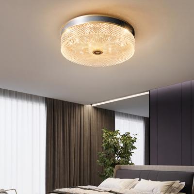 China Surface Mounted 3 Years Warranty Contemporary Nordic Ceiling Light Aluminum Round Flush Mount Ceiling Light Elegant Modern LED Ceiling Lamp for sale