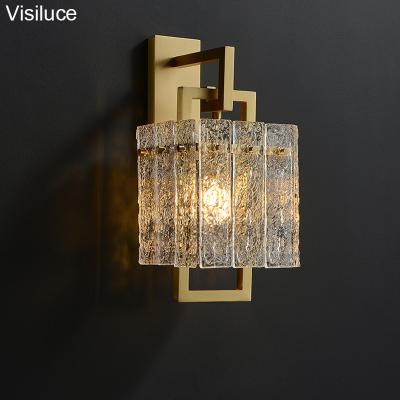 China 2021 Hot Selling NEW EUROPEAN Italian Design Modern Luxury Indoor Brass Copper Wall Lamp For Hotel Living Room for sale