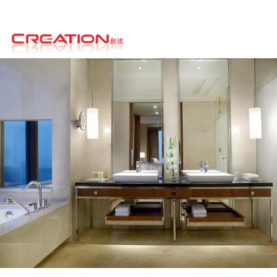 China Contemporary Custom Hotel Bathroom Furniture For Sale for sale