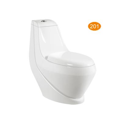 China High Quality Automatic Operation Ceramic Ware Modern Sanitary Ware Bathroom Set One Piece Bowl Chinese Wc Toilet for sale