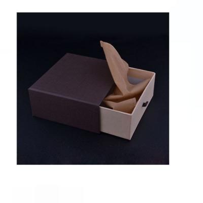 China Recyclable Custom Logo And Size Wholesale Cardboard Apparel Gift Packaging Drawer Box for sale