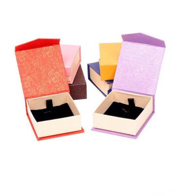 China Recyclable Printing Your Logo And Size Multiple Colors Custom Packaging Luxury Jewelry Box for sale