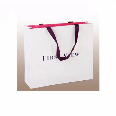 China Recyclable Custom Logo And Size Wholesale New Bag Tote Items Fashion Cloth Promotional Bag for sale