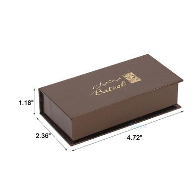 China Handmade Paper Kraft Paper Brown Cardboard Chocolate Boxes for sale